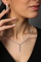 Heliophilia Silver Conjunto de Collar y Pendientes Plateado CSET9517